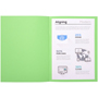 EXACOMPTA SUBCARPETA FOREVER 170 A4 VERDE PRADO 100-PACK 420004E
